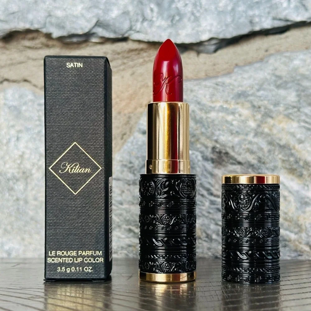 Kilian Sacred Rouge Satin Finish Scented Lipstick